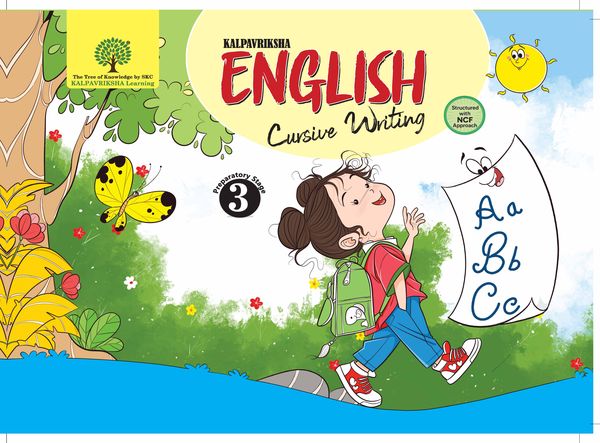 English Cursive Writing for Class 3 (English) Textbook Cover